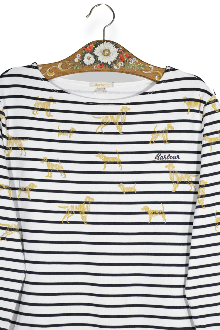 Barbour – tricou – detaliu – second-hand premium
