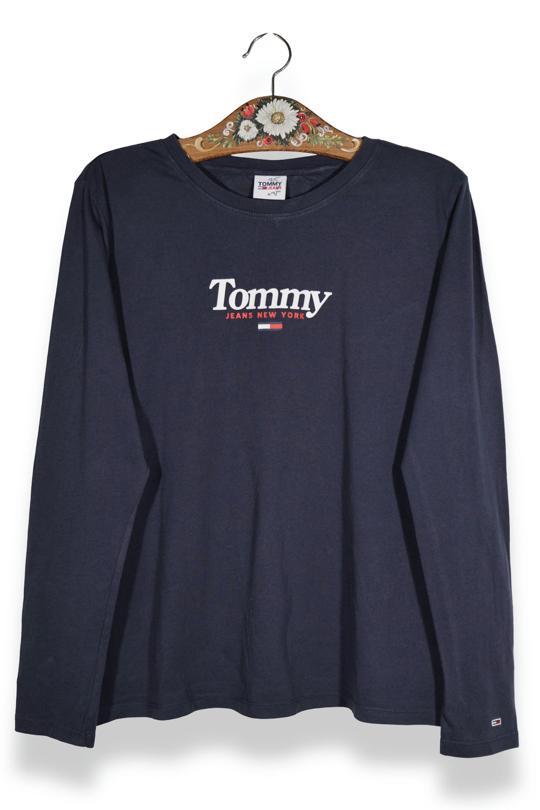 TOMMY JEANS – bluză – vedere din față – second-hand premium