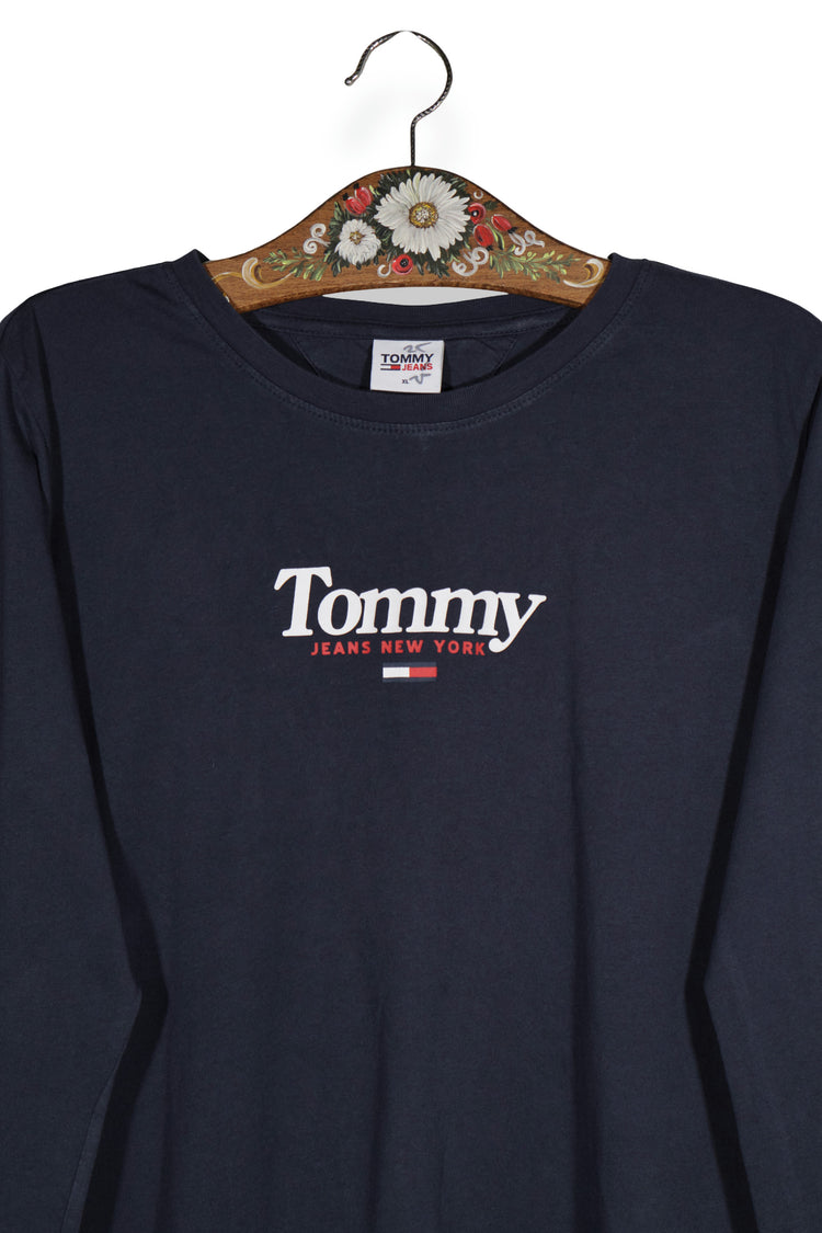 TOMMY JEANS – bluză – detaliu – second-hand premium