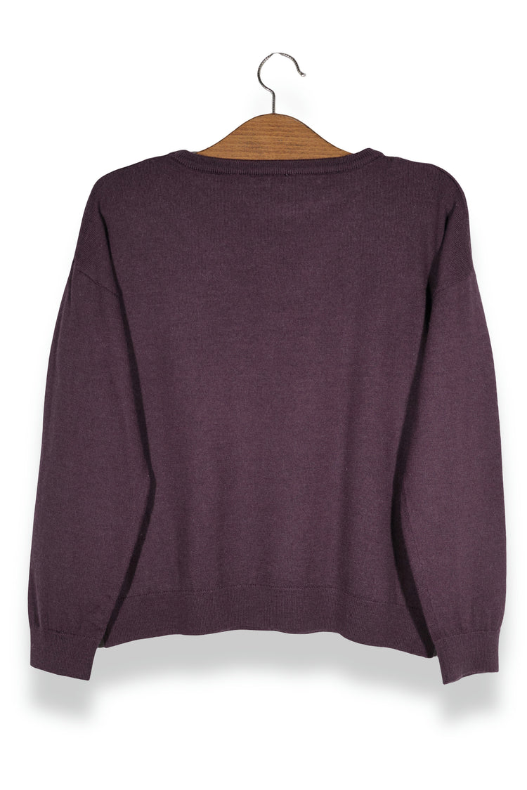 Combipel – pulover – vedere din spate – second-hand premium