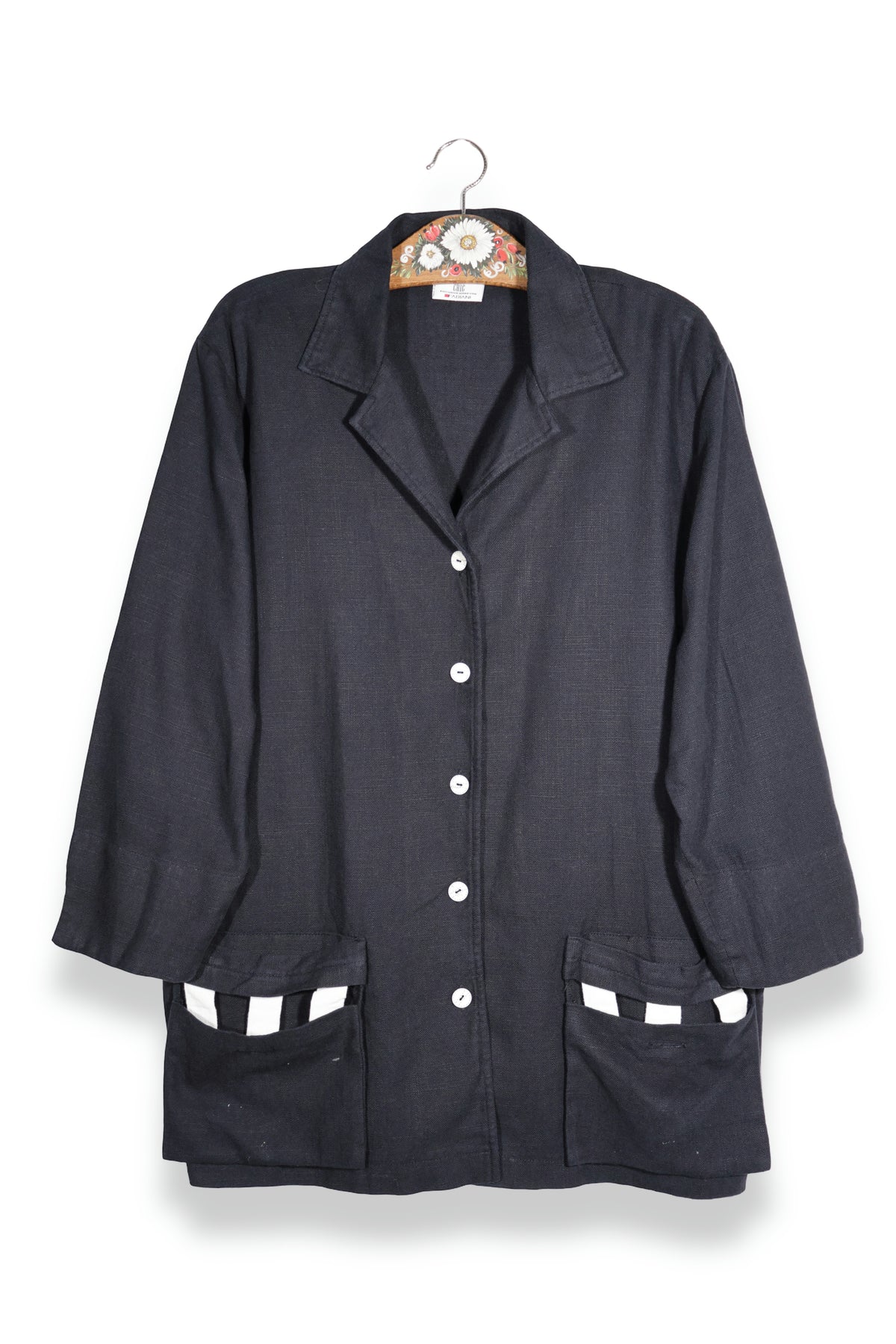 sacou – vedere din față – second-hand premium