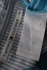 Eticheta marime si compozitie (rotita dreapta) - Top - Tommy Hilfiger polo fara mâneci bleu deschis – M – Femei