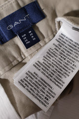 Eticheta marime si compozitie (rotita dreapta) - Fustă - Gant fustă bej din bumbac elastic – 3XL – Femei