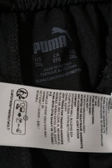 Eticheta marime si compozitie (rotita dreapta) - Pantaloni scurți - PUMA negre din material sintetic cu croială sport – 3XL – Bărbați