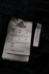 Eticheta marime si compozitie (rotita dreapta) - Pantaloni scurți - Adidas negre din material tehnic cu croiala lejera – M – Bărbați