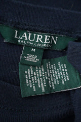Tricou Lauren Ralph Lauren bleumarin mărime M etichetă mărime și compoziție second-hand premium