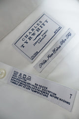 Camasa Charles Tyrwhitt alb mărime XL etichetă mărime și compoziție second-hand premium