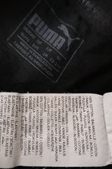 Tricou PUMA negru mărime XS etichetă mărime și compoziție second-hand premium