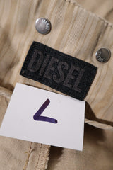 Salopeta Diesel Diesel bej mărime W36 etichetă mărime și compoziție second-hand premium