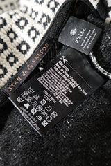 Rochie MAISON SCOTCH alb și negru mărime S etichetă mărime și compoziție second-hand premium