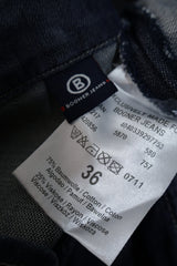 Rochie Bogner Jeans albastru denim mărime S etichetă mărime și compoziție second-hand premium