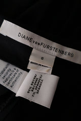 Rochie Diane von Furstenberg negru mărime XS etichetă mărime și compoziție second-hand premium