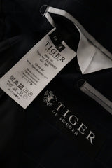 Sacou Tiger of Sweden bleumarin mărime L etichetă mărime și compoziție second-hand premium