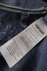 Tricou Camp David albastru deschis spalacit mărime XXL etichetă mărime și compoziție second-hand premium