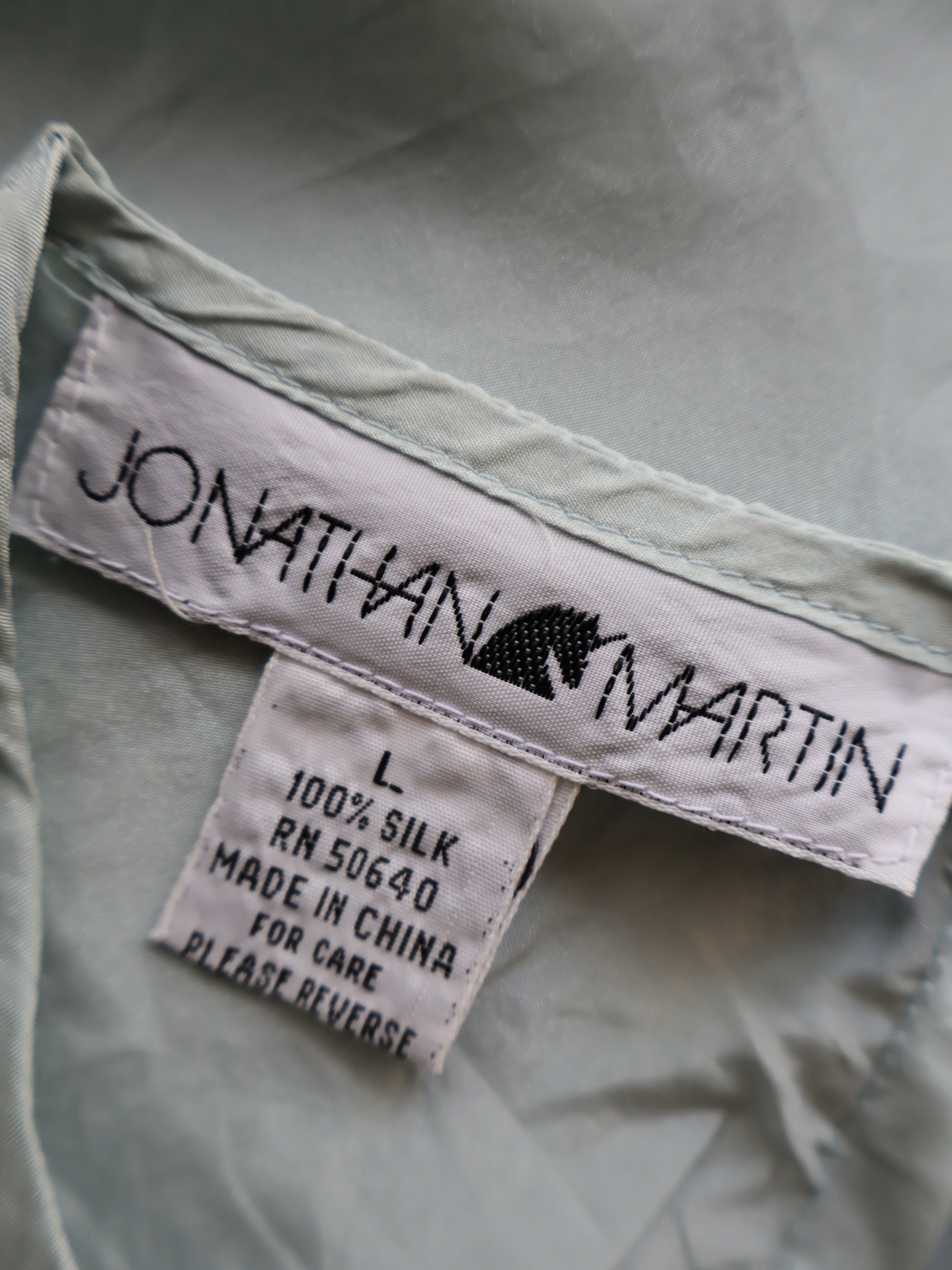 Eticheta marime si compozitie - Camasa Jonathan Martin - L - Femei