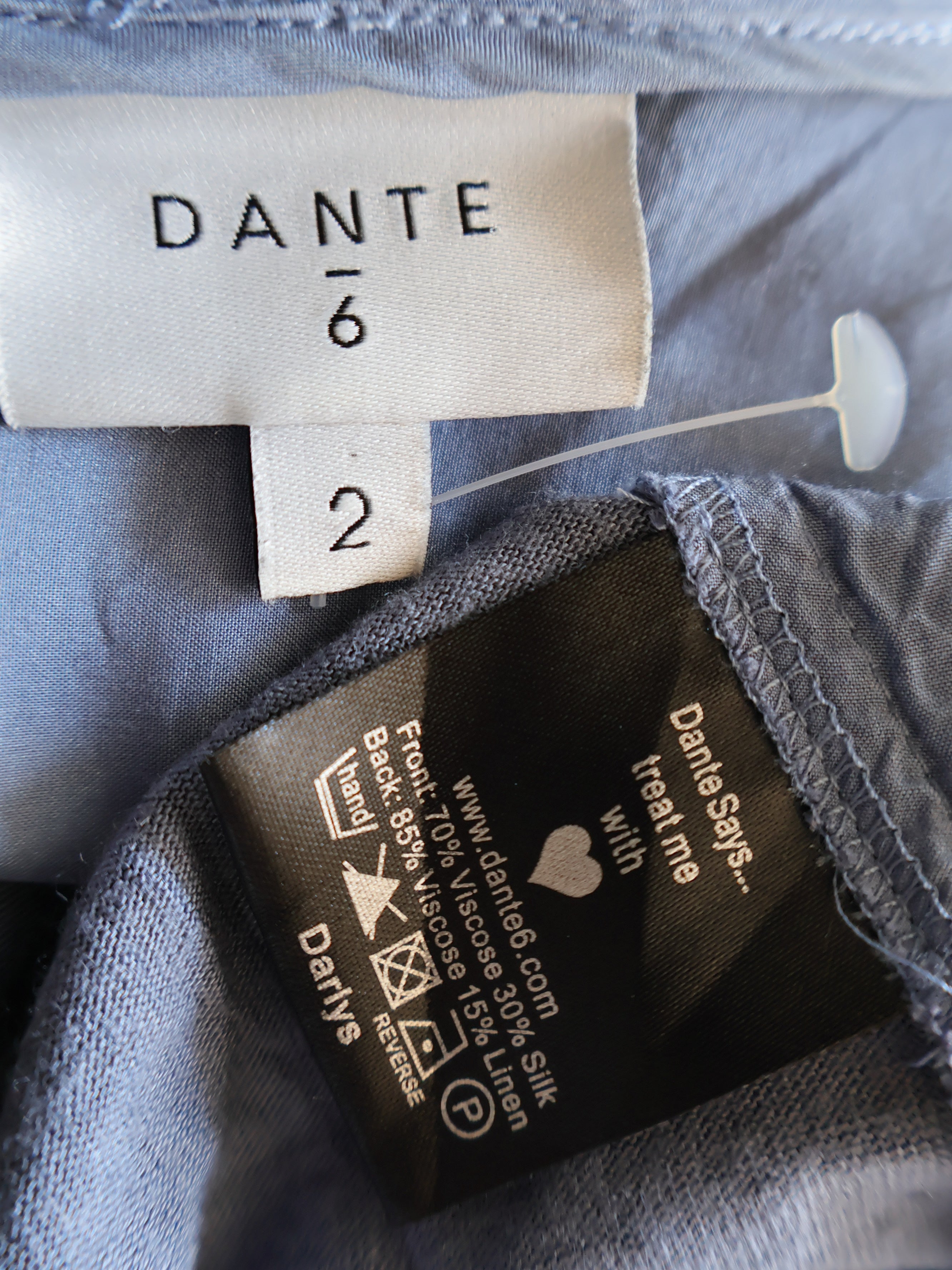 Eticheta marime si compozitie - Top DANTE 6 - M - Femei