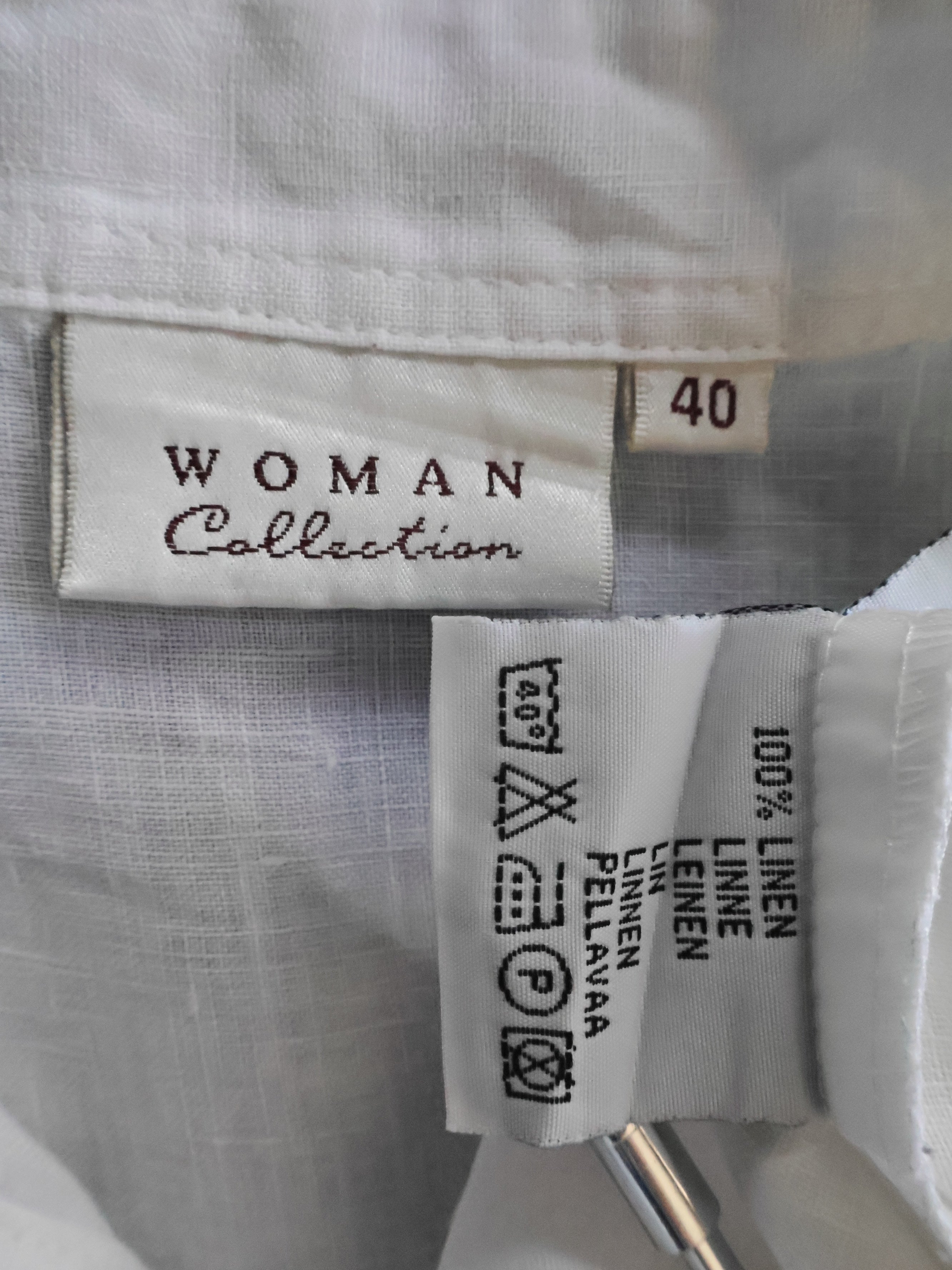 Eticheta marime si compozitie - Camasa Woman Collection - M - Femei