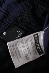 Pantaloni scurti Protest bleumarin mărime L etichetă mărime și compoziție second-hand premium