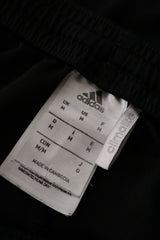 Pantaloni scurti adidas negru mărime M etichetă mărime și compoziție second-hand premium