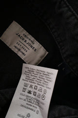 Camasa Jack & Jones negru spălăcit mărime L etichetă mărime și compoziție second-hand premium