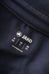 Tricou Jako bleumarin cu albastru mărime XL etichetă mărime și compoziție second-hand premium