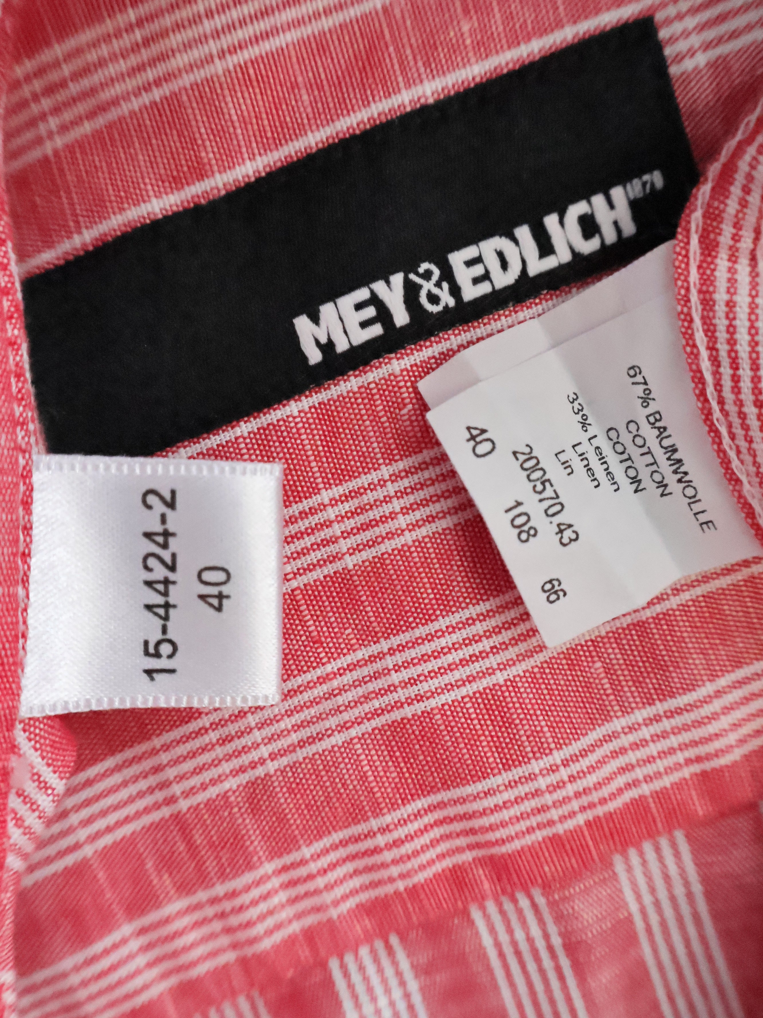 Eticheta marime si compozitie - Camasa Premium - M - Barbati