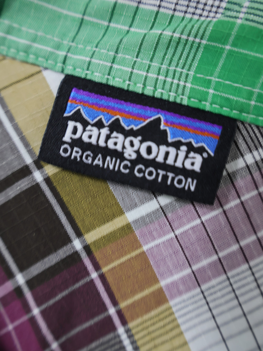 Eticheta marime si compozitie - Camasa Patagonia - L - Barbati