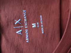 Eticheta marime si compozitie - Tricou Armani Exchange - M - Barbati