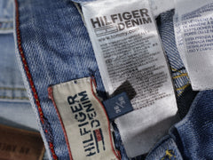 Eticheta marime si compozitie - Blugi Tommy Hilfiger - W36 - Barbati