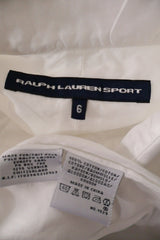 Camasa Ralph Lauren alb mărime S etichetă mărime și compoziție second-hand premium
