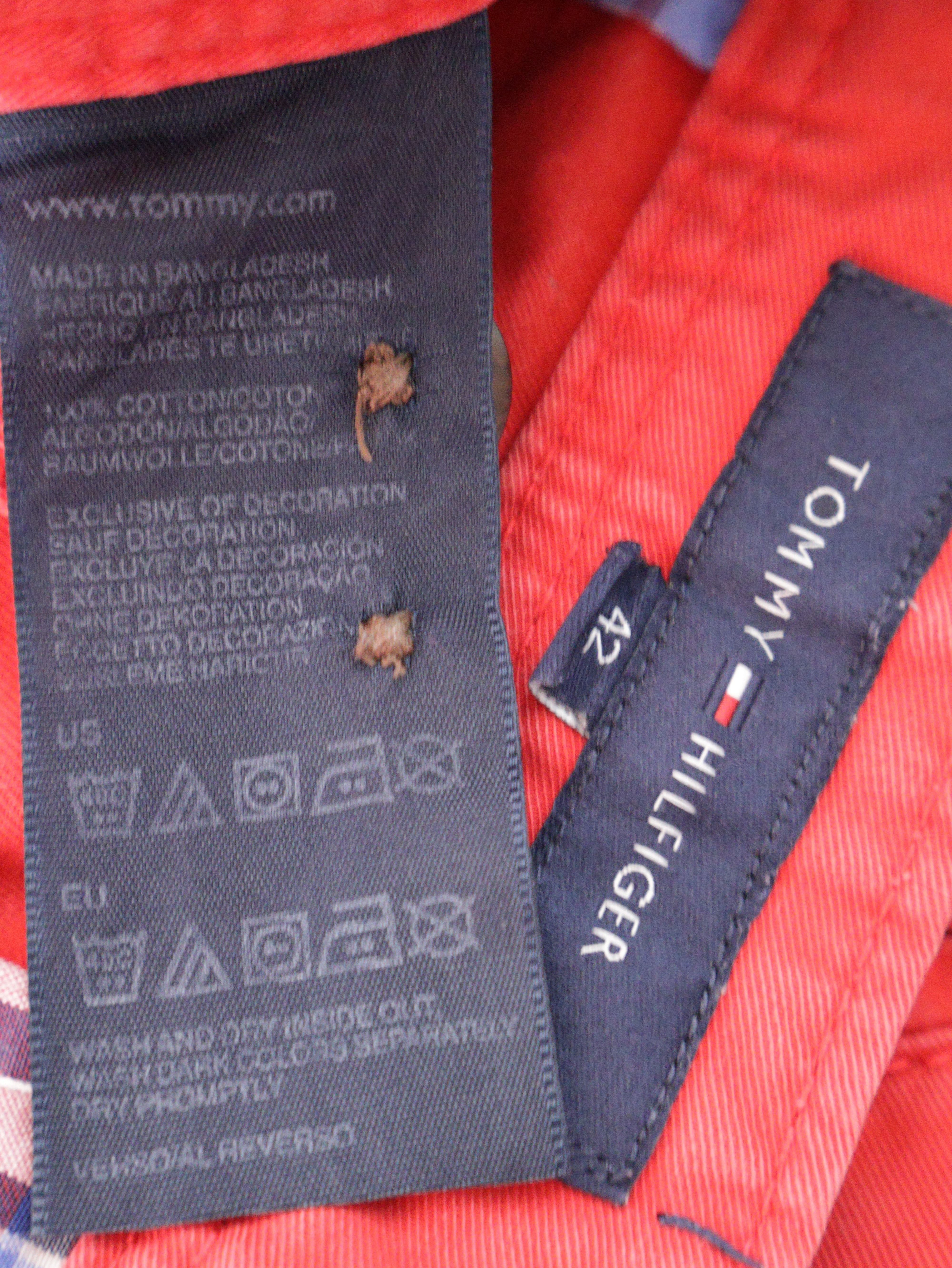 Eticheta marime si compozitie - Bermude cargo Tommy Hilfiger - 3XL - Barbati