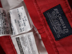Eticheta marime si compozitie - Pantaloni scurti Levi's - XXL - Barbati