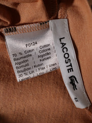 Eticheta marime si compozitie (rotita dreapta) - Rochie LACOSTE - L - Femei