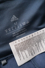 Colanti adidas albastru mărime M etichetă mărime și compoziție second-hand premium