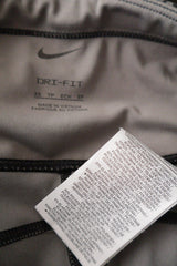 Colanti NIKE negru, gri mărime XS etichetă mărime și compoziție second-hand premium