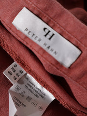 Eticheta marime si compozitie (rotita dreapta) - Cămașă Premium din in, cu croiala ampla – L – Femei
