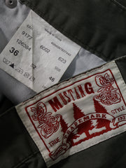 Eticheta marime si compozitie (rotita dreapta) - Pantaloni 2/3 Mustang verde kaki cu croiala cargo – XL – Bărbați