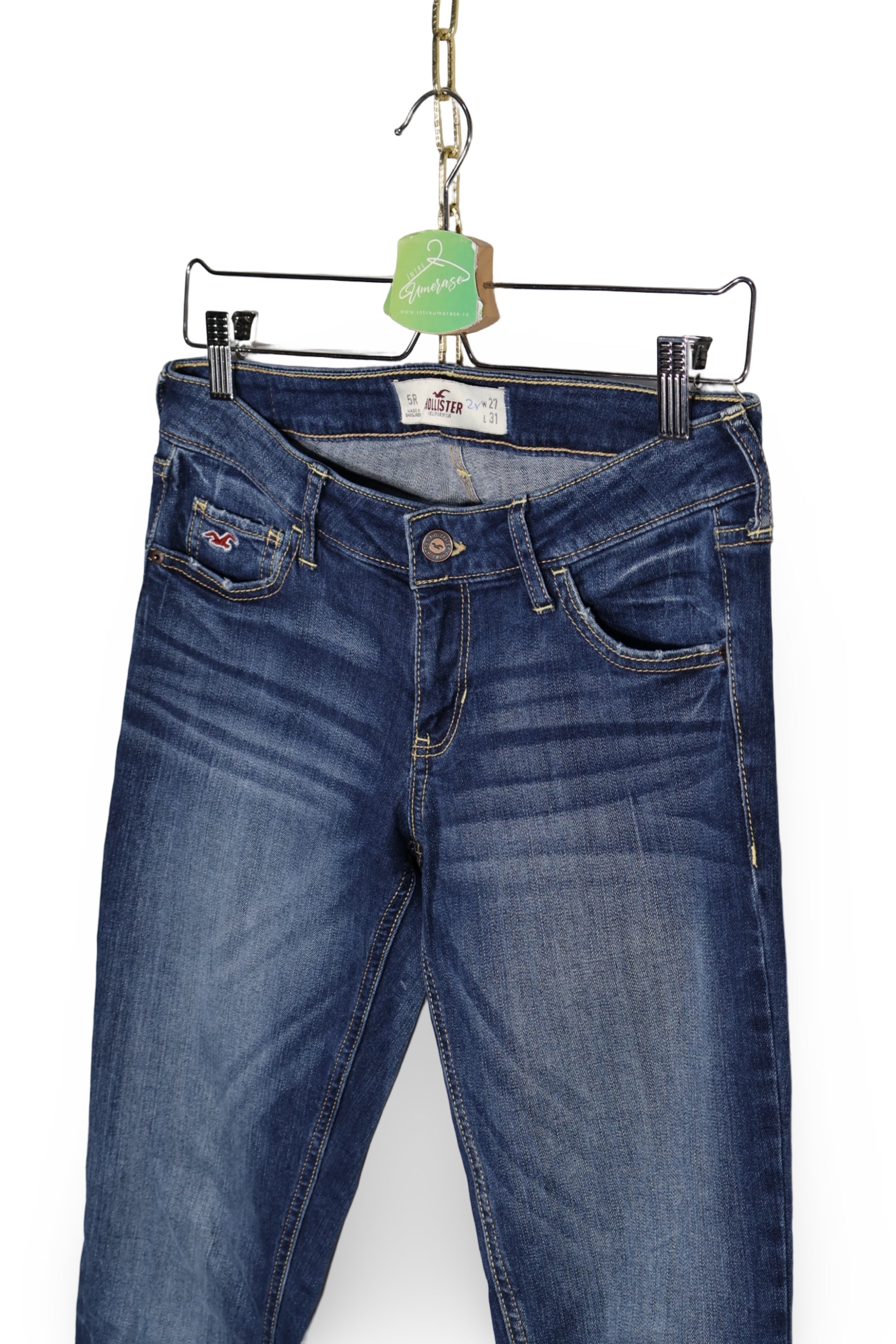 Blugi Hollister - marimea S/M W27/L31 - Femei