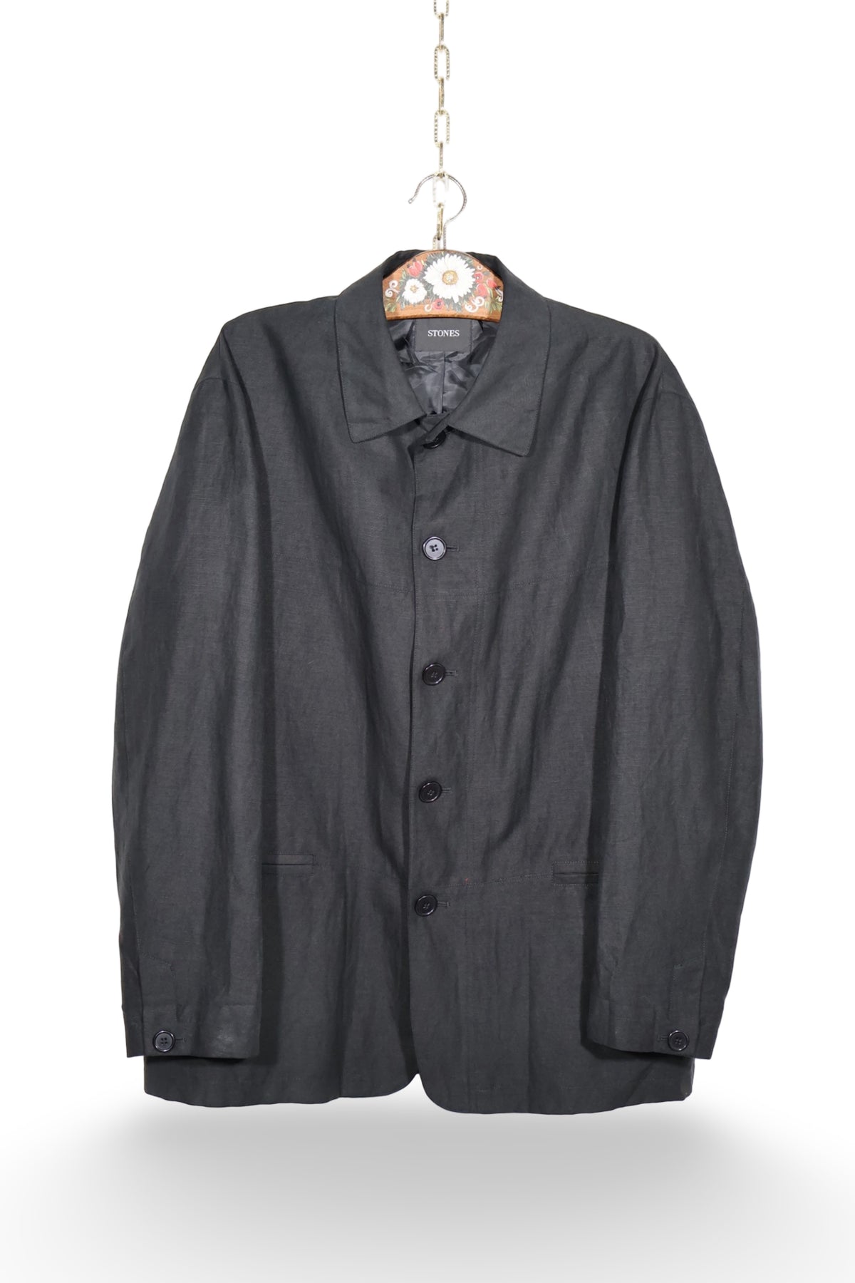 Jacheta tip sacou (matase&in) Stones - marimea XL - Barbati