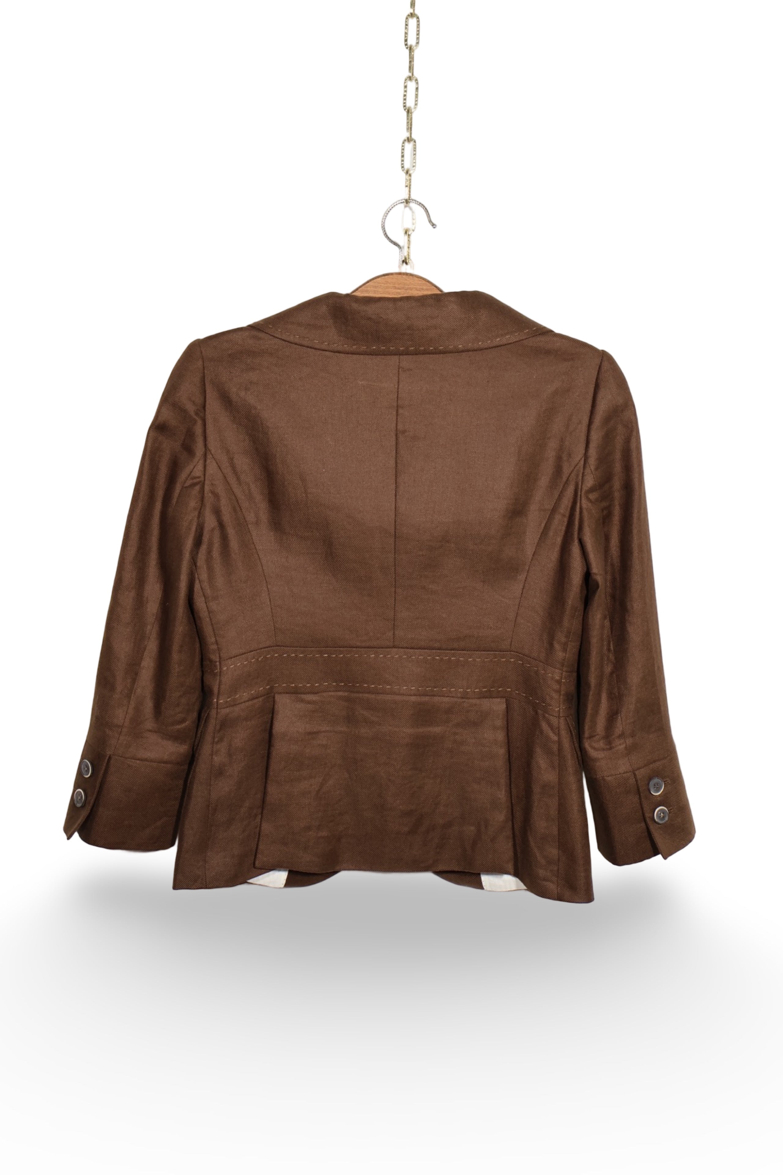Sacou (acetat&vascoza) Massimo Dutti - marimea M - Femei