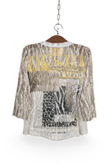 Bluza Just White - marimea L - Femei