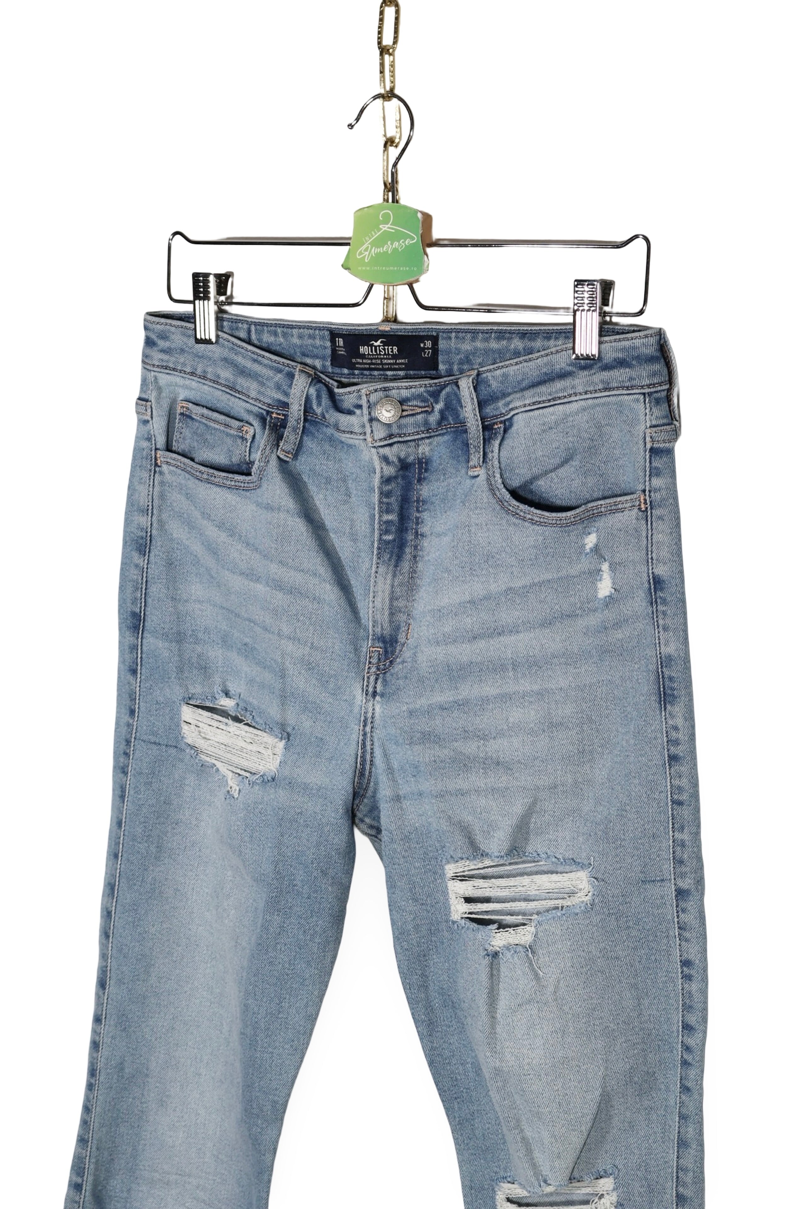 Blugi Hollister - marimea L W30/L27 - Femei