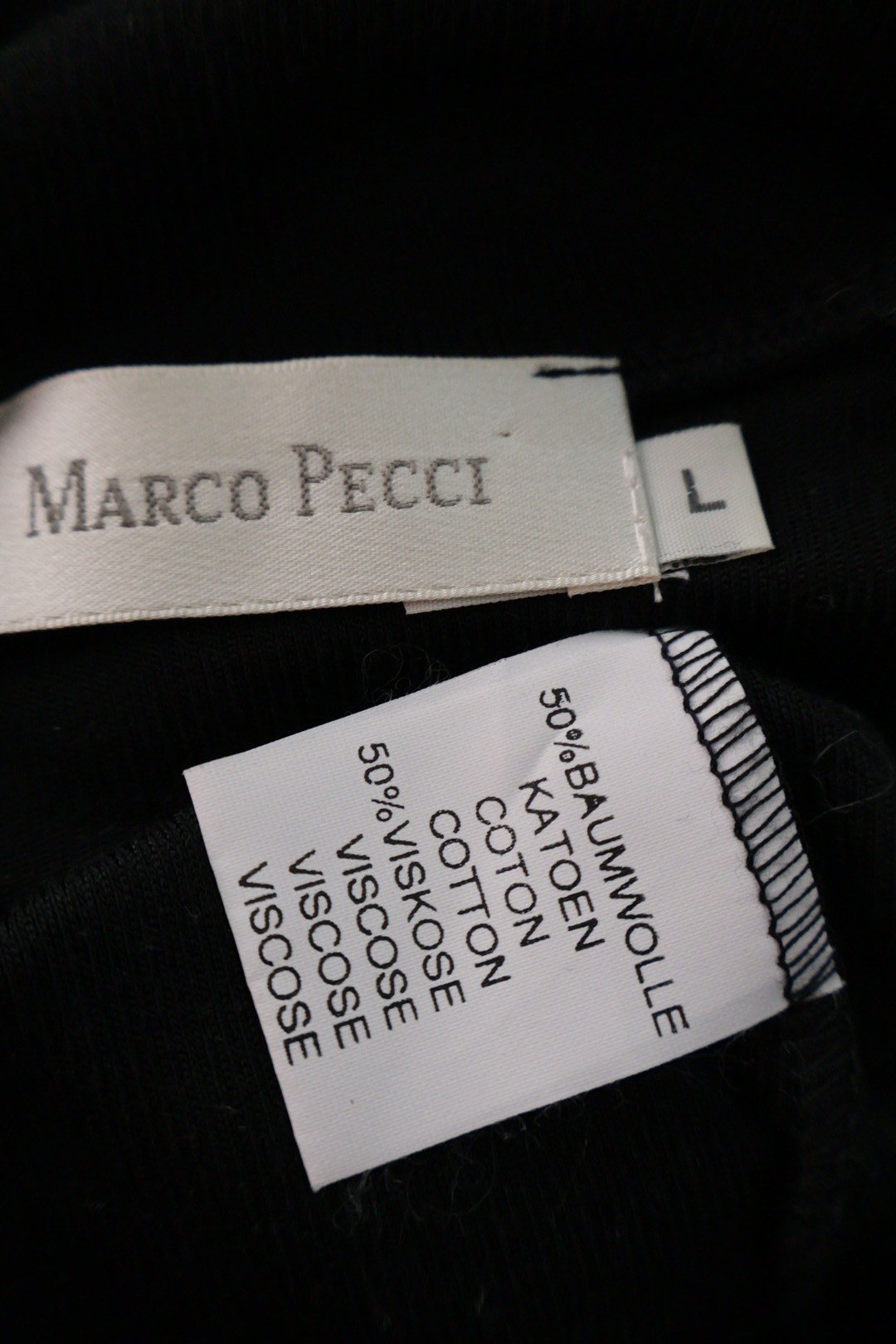 MARCO PECCI – bluză – etichetă – second-hand premium