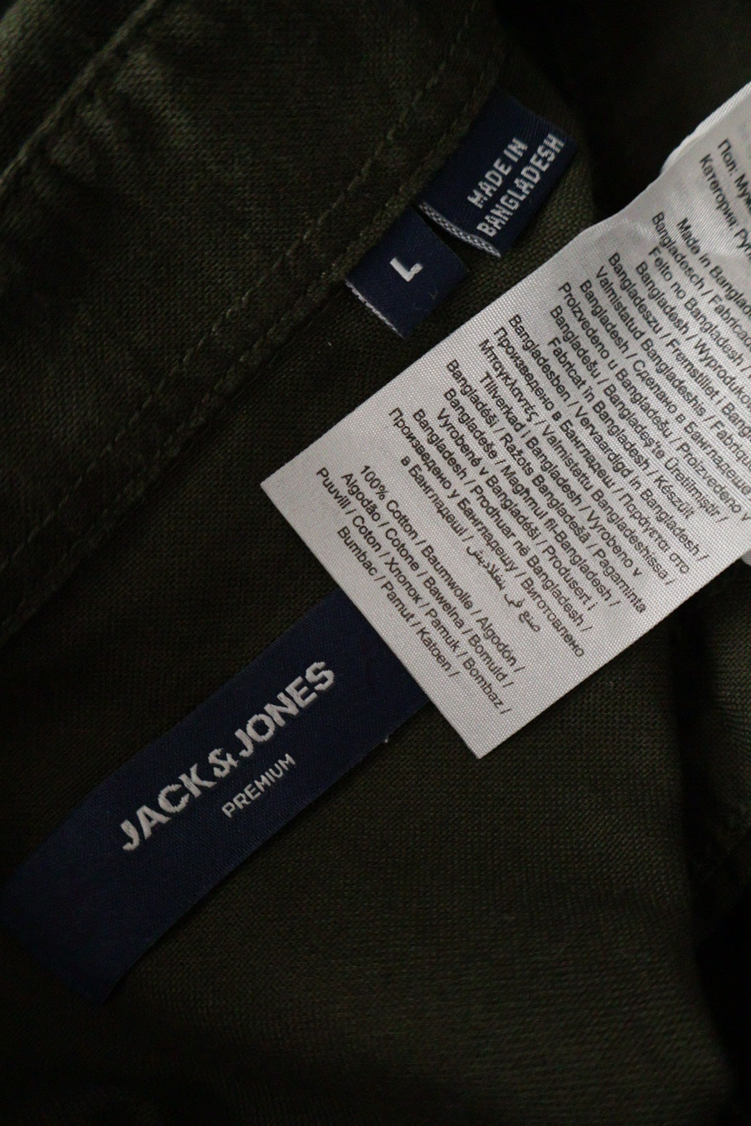 JACK&JONES – cămașă – etichetă – second-hand premium