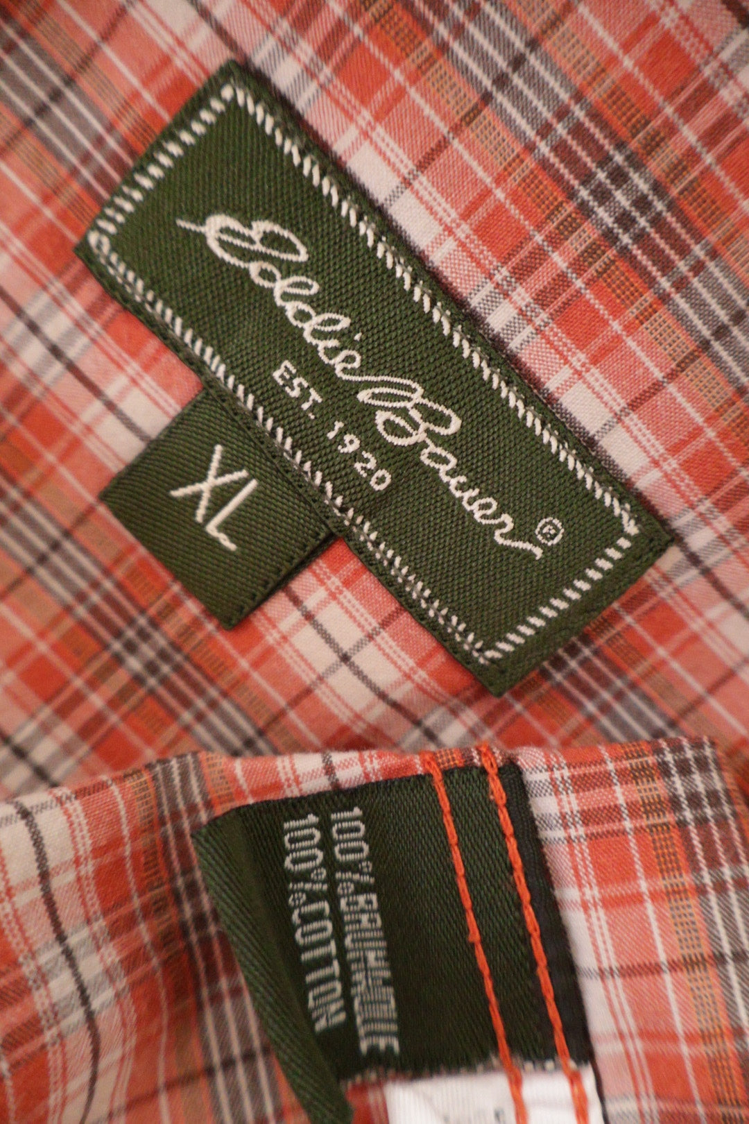 Eddie Bauer – cămașă – etichetă – second-hand premium