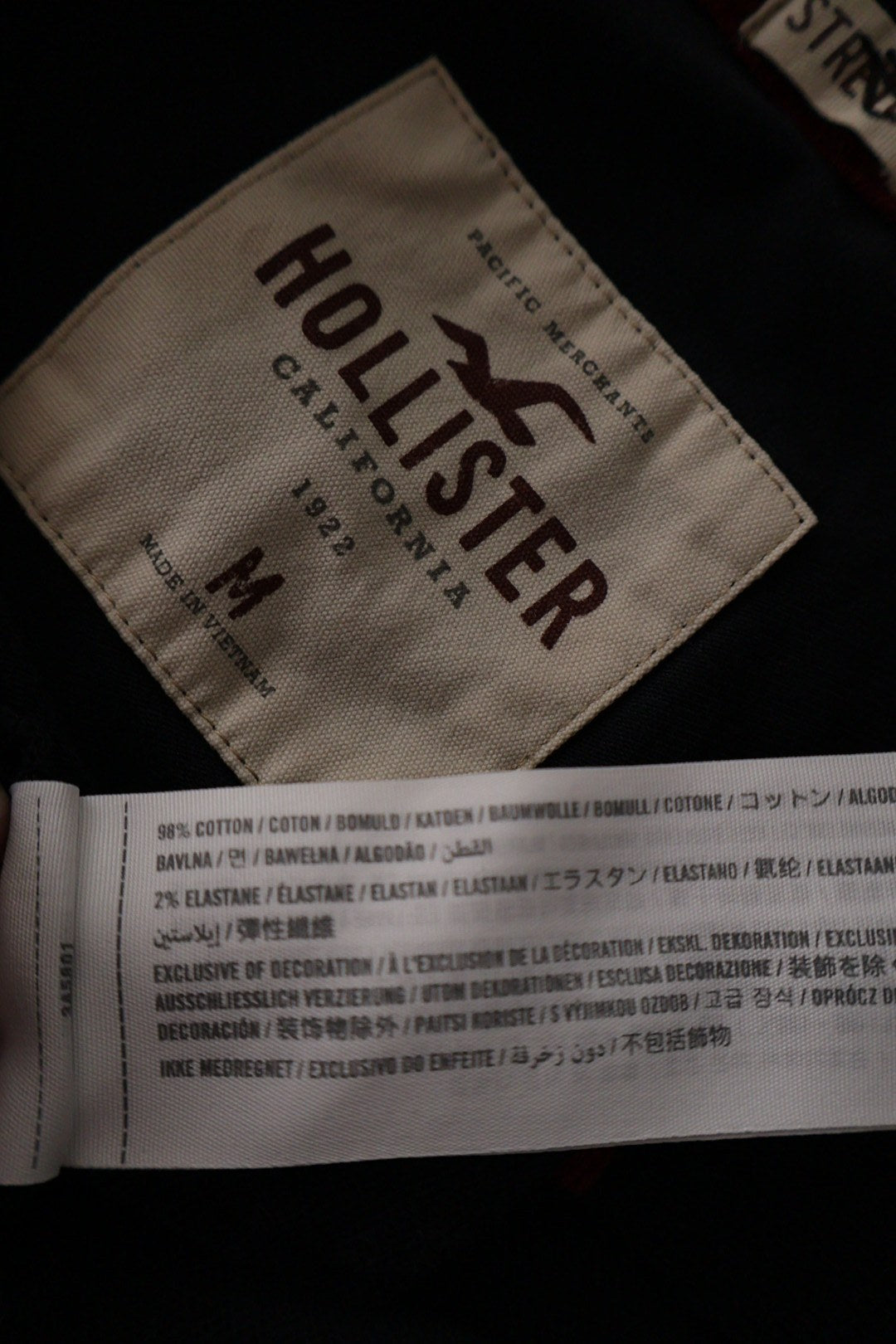 Hollister – tricou – etichetă – second-hand premium