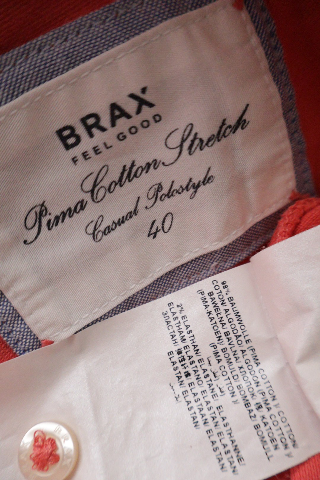 BRAX – tricou – etichetă – second-hand premium