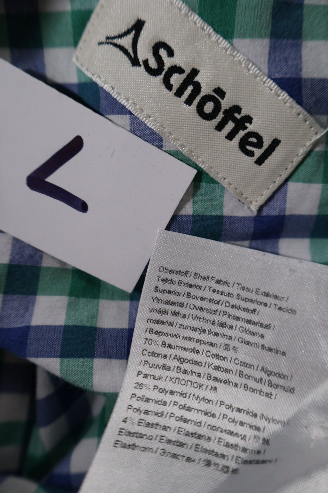 Schöffel – cămașă – etichetă – second-hand premium