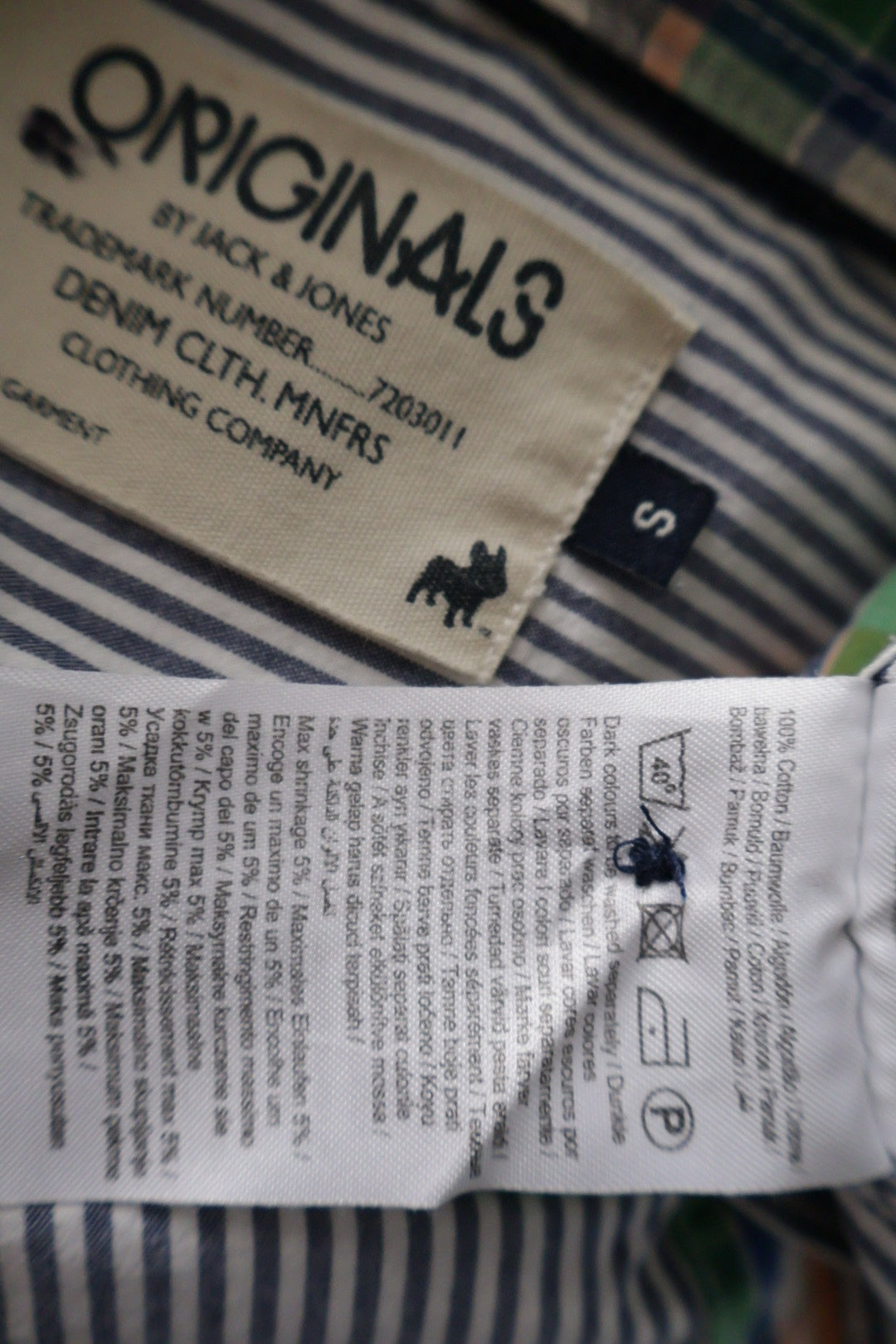 JACK&JONES – cămașă – etichetă – second-hand premium