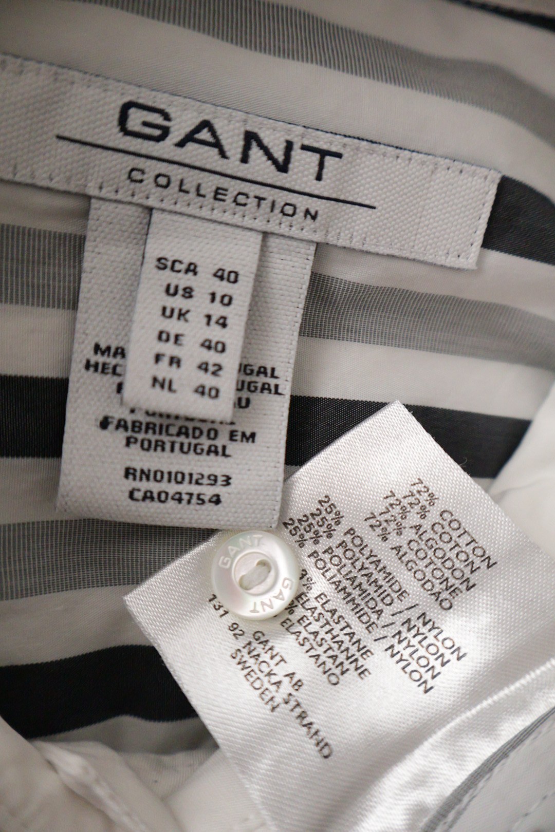 GANT – cămașă – etichetă – second-hand premium